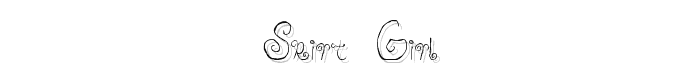 Skirt Girl font